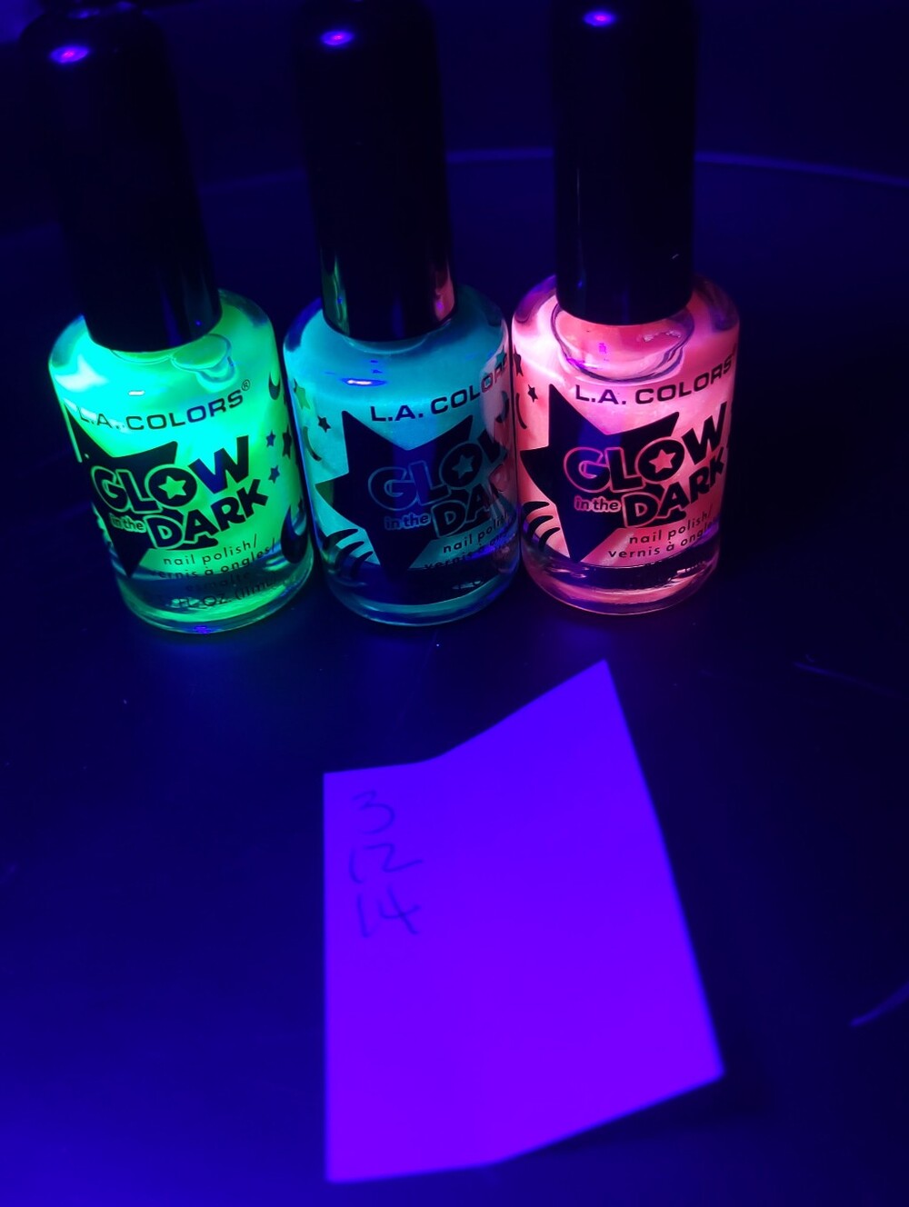 Glow In The Dark/ black light Halloween rave club y2k Nail Art kidcore - Picture 16 of 16